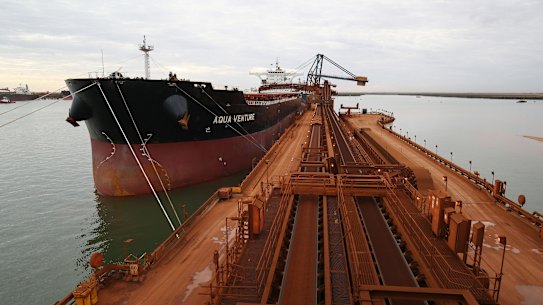 Australia is the world's top exporter of the steelmaking commodity iron ore.