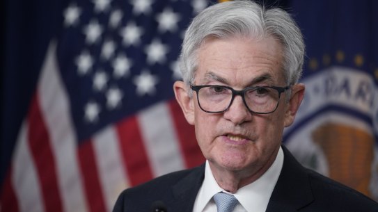 Fed chief Jerome Powell will speak at 6.30am AEDT.