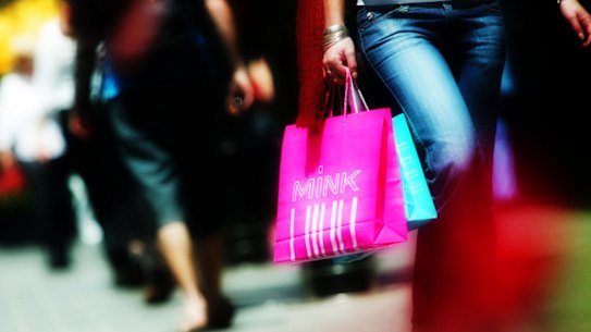 Shoppers have shut their wallets.