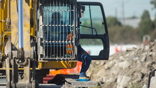 The West Gate Tunnel project is at a standstill.