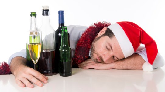  What is bad behaviour at a Christmas party?