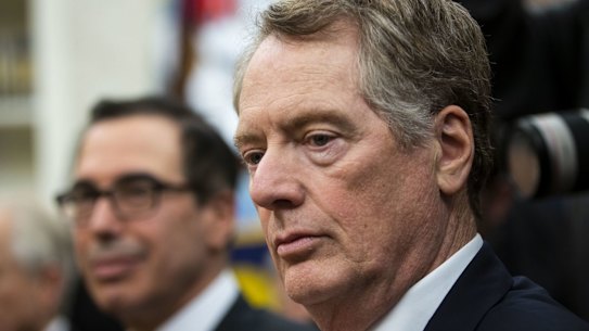 US trade representative Robert Lighthizer and Treasury Secretary Steve Mnuchin. They may not get what they wished for.