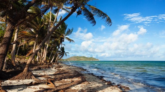 Chilli Beach at Iron Range National Park, on Cape York Peninsula.