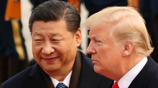 US President Donald Trump and Chinese President Xi Jinping.