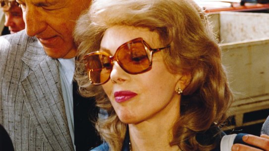  Anne Hamilton-Byrne at the Melbourne County Court in November 1993.