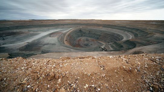 OZ Minerals owns the Prominent Hill copper-gold mining operation in northern South Australia.