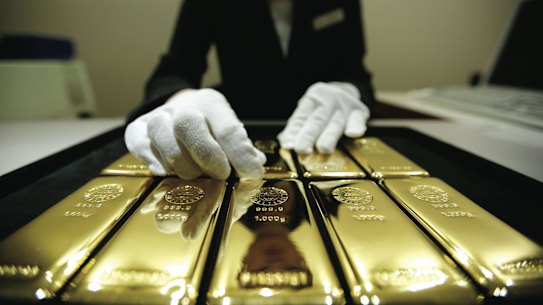 Big on bullion: Central banks have been piling into gold last year for a variety of reasons.