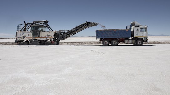 Galaxy Resources’ Sal de Vida lithium project in Argentina.