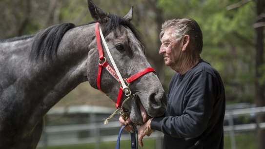 Les Bridge with Classique Legend before last year's Everest.