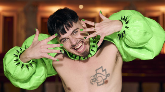 Can Kaarija do it? Finland’s 2023 Eurovision contender is on fire.