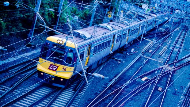 Queenslanders urged to be rail safe after shocking footage released