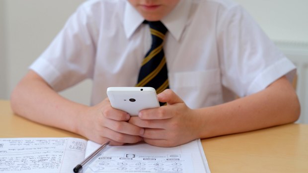 Hard-core porn in the playground? Let's follow Victoria and ban phones at school
