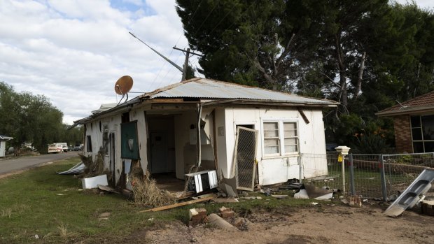 Did flood or storm ruin Eugowra’s homes? Thousands of dollars rest on the answer