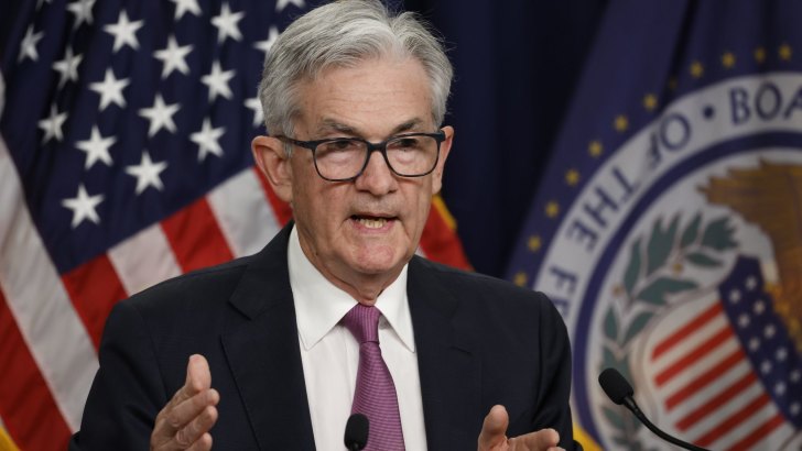Fed chair Jerome Powell: The blistering series of hikes by the US central bank has led to a dollar surge that’s created great strain in financial markets.
