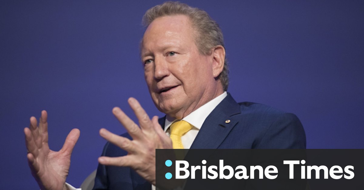 Andrew Forrest's Squadron Energy sees green shift hastening despite growing doubts - Vimarsana News