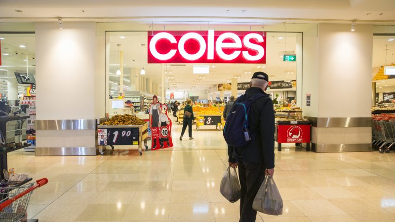 Coles sales jump 13 per cent after coronavirus panic buying - Brisbane Times