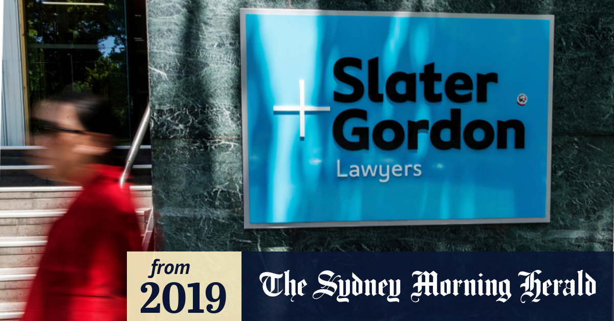 Slater And Gordon Asx Sgh Boss John Somerville Sets Law Firm On New Course