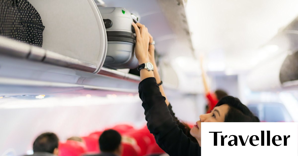 Don't be a space hog: The rules of plane overhead bins - Vimarsana News