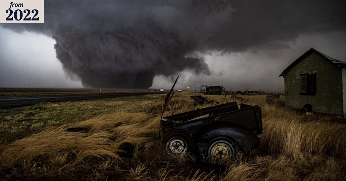 Nick Moir captures massive storm in Tornado Valley, Texas Pandhandle