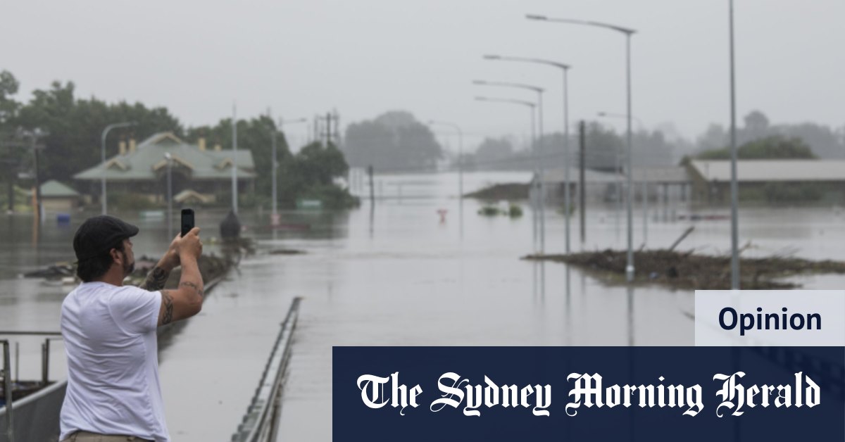 We Need Not Live On The Edge Where Fire And Flood Will Overrun Us Flipboard