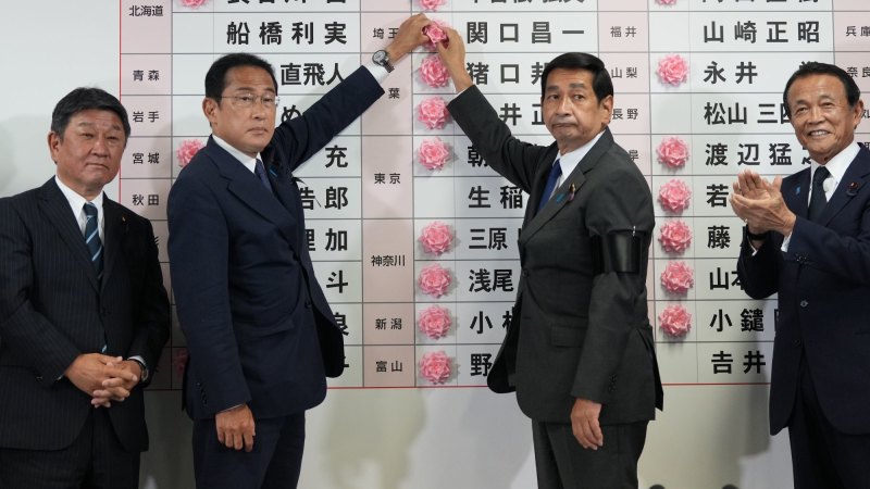 Japan ruling party heads to victory in wake of Abe assassination
