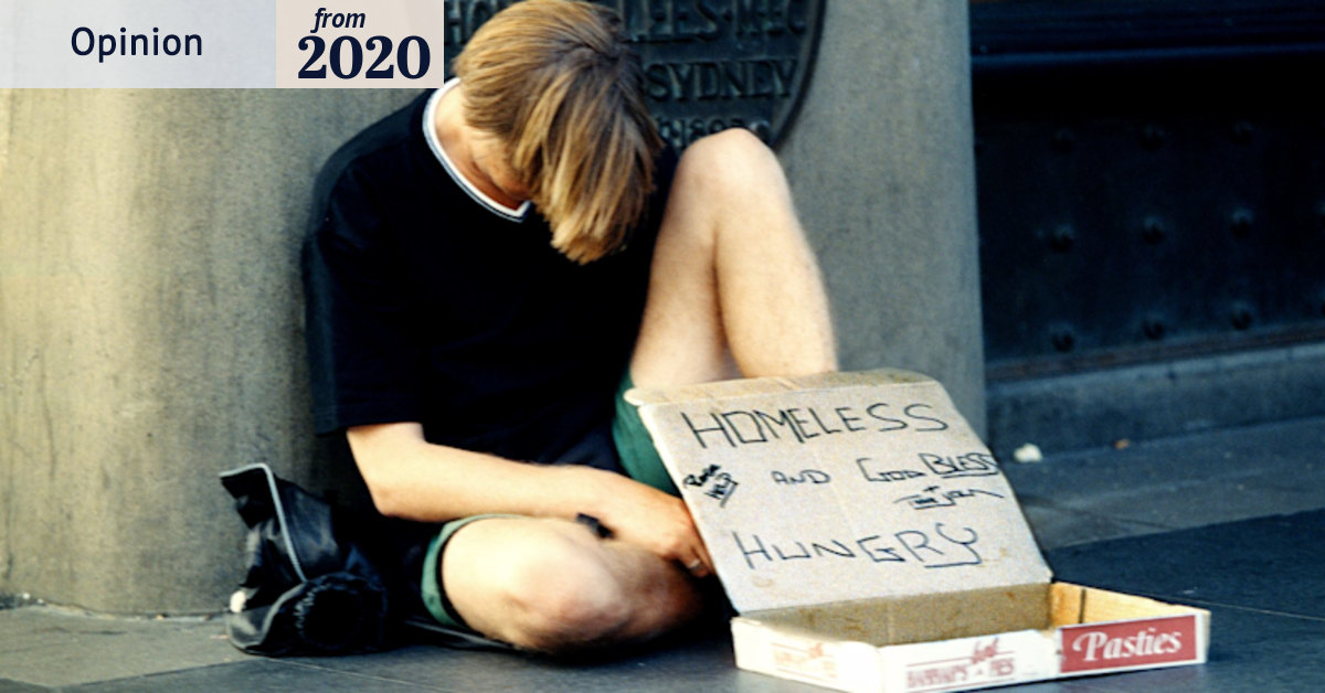 There may be good luck in bad luck for the homeless of NSW