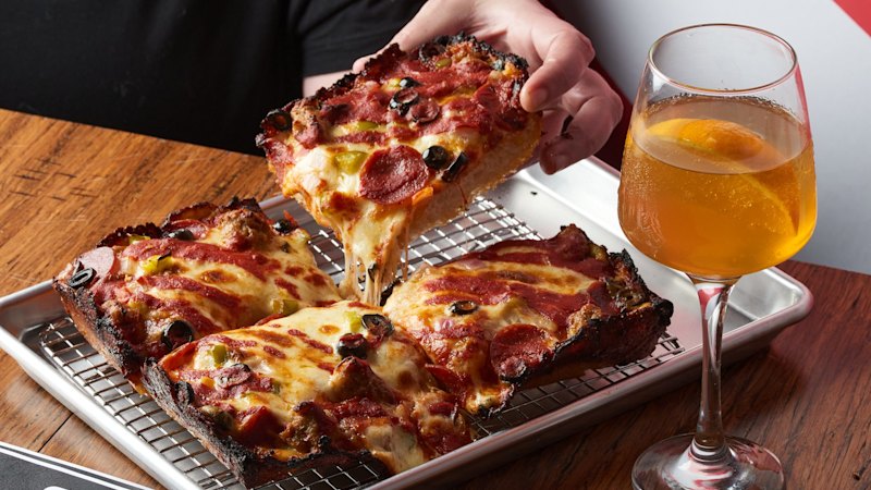 Get deep-dish Chicago pies at Fitzroy’s American-style pizza bar