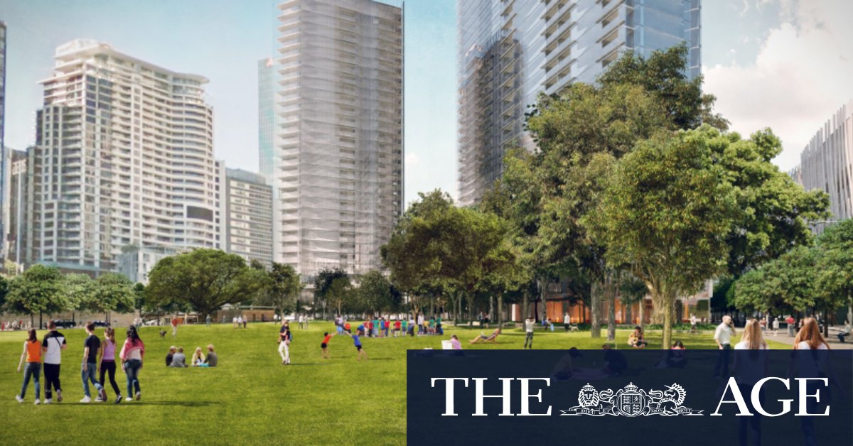 Barangaroo Park Promised Next To Crown Tower Won T Be Ready Until 2025