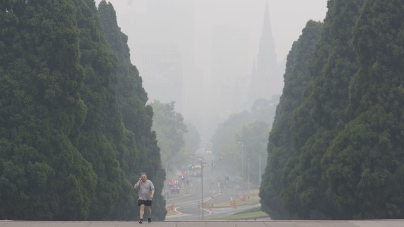 Victoria Fires Smoke Haze Sees Spike In Ambulance Calls For Help