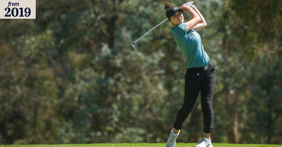 Australian teen reaches amateur golf championship final