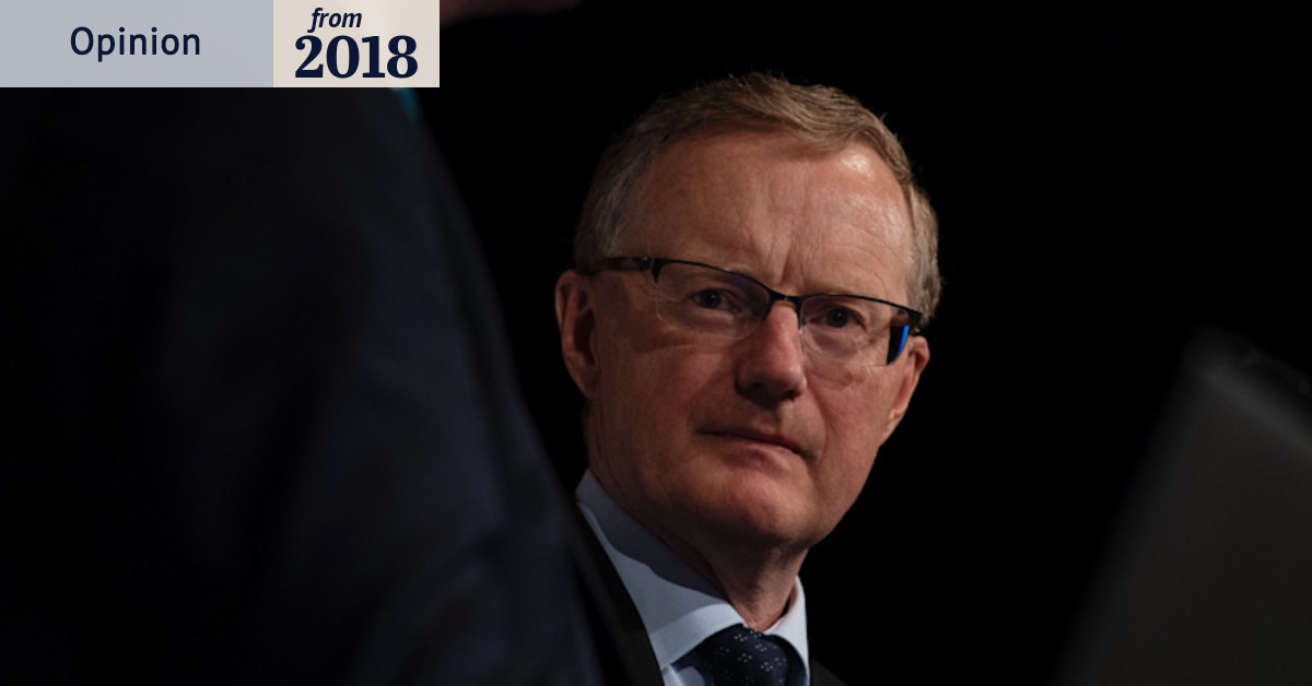 The RBA's Dr Philip Lowe offered his conclusions on the shocking ...