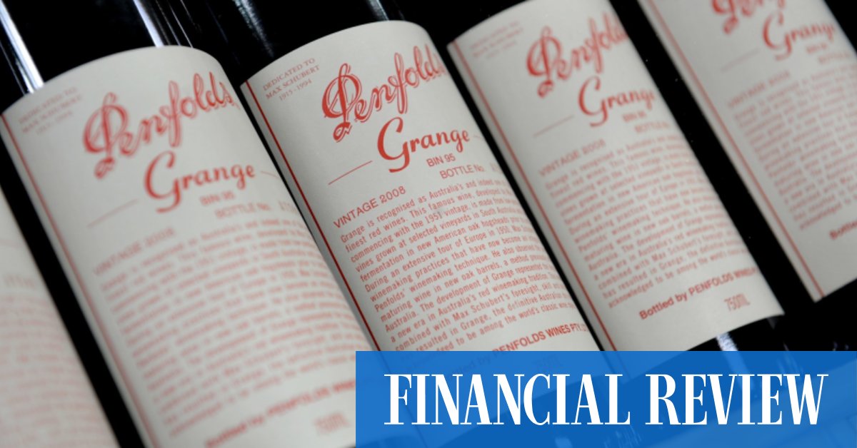 Penfolds the jewel at Treasury Wine Estates - Vimarsana News