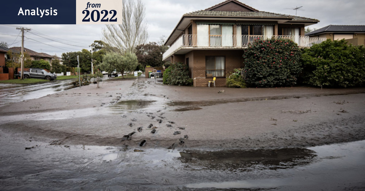 Did the climate crisis cause Victorian flood disaster?