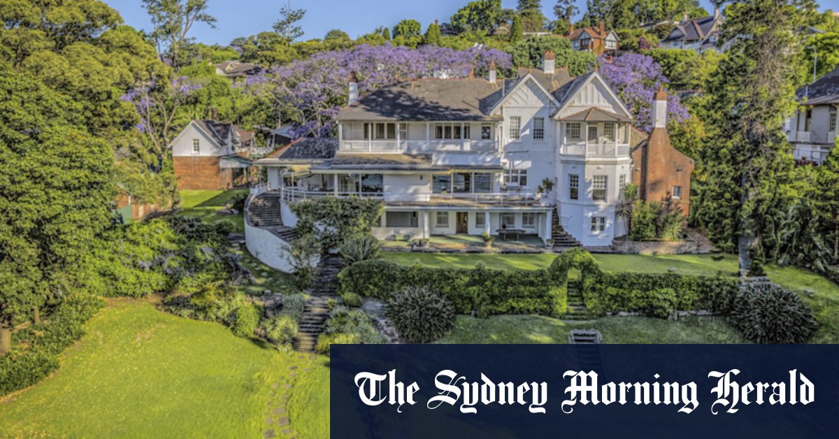 It was Australia’s most expensive house. It could soon become a seniors living complex