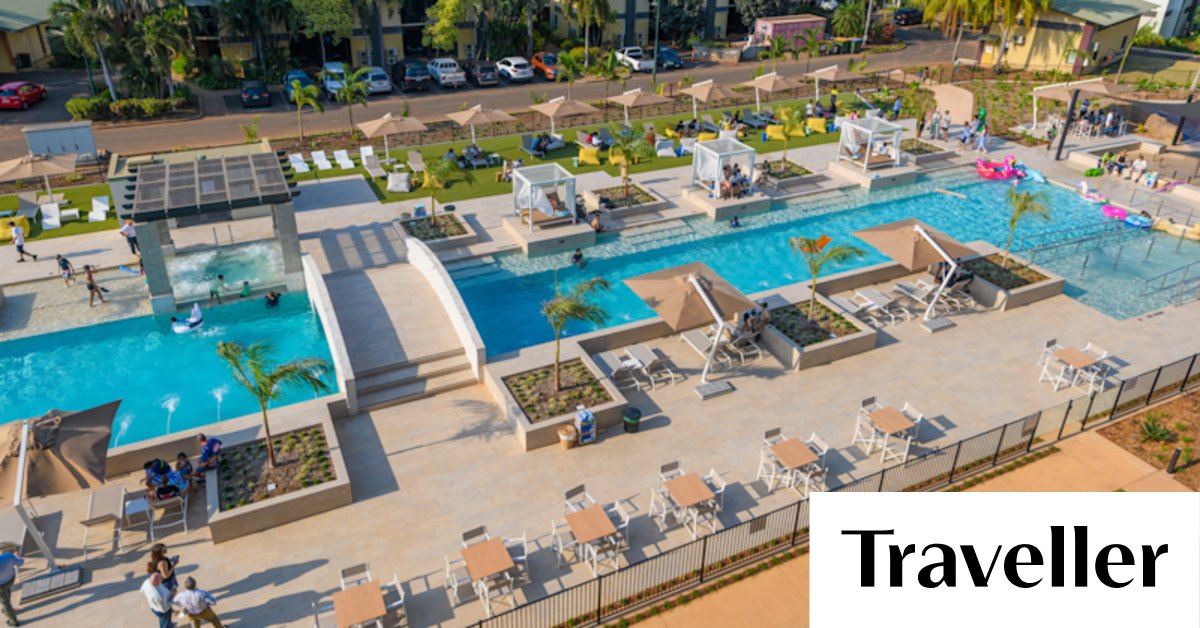 Australia's first 'airport resort' opens one of the country's biggest pools - Vimarsana News