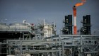 The Curtis LNG plant in Queensland.
