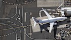 A Virgin Australia plane at Sydney Airport. International travellers miss out of lounge access even if they are frequent fliers.