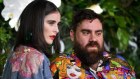 Romance Was Born designers Anna Plunkett and Luke Sales at the David Jones SS18 show.