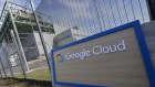The Google Cloud data centre in Germany.