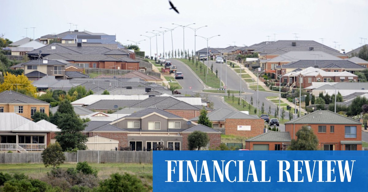 Affordability crisis shrinks housing lots - Vimarsana News
