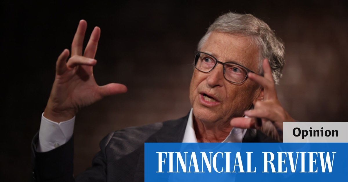 Bill Gates is right: We must learn to live with climate change