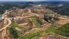 The new Presidential Palace under construction at the country’s new capital Nusantara.