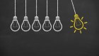 Paradigm Idea Bulb Concept Drawing on Blackboard . Inspiration, Ideas, Concepts, Teamwork, Innovation, Breaking New Ground, Creativity, Data, Imagination, Motivation, Business, Organized Group, Development, Expertise, Light Bulb, Strategy, Abstract, Blackboard, Concepts & Topics, Forecasting, Growth, Savings, Choice, Futuristic, Investment, Success, Analyzing, Aspirations, Brainstorming, Business Finance and Industry, Business Strategy, Chalk - Art Equipment, Chalk Drawing, Communication, Connect the Dots, Corporate Business, Drawing - Activity, Drawing - Art Product, Education, Finance, Finance and Economy, Global, Global Business, Horizontal, Individuality, Ladder of Success, Leadership, Manager, Marketing, Organization, Photography, Plan, Retro Styled, Solution,
