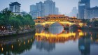 Chengdu in Sichuan province: despite the building bubble, many cities are still urbanising. 