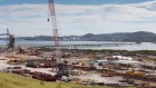 The Wiggins Island coal export terminal was built during the mining boom.