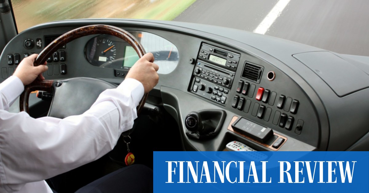 afr.com - Sarah Thompson, Kanika Sood, Emma Rapaport - End of the line: Crown Coaches pulls into the Ventura depot