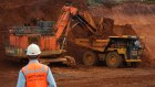 A nickel mine operated by Vale Indonesia in Soroako, South Sulawesi.