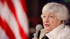 Janet Yellen, US Treasury secretary, speaks at the G20 finance ministers and central bank governors meeting in Sao Paulo.