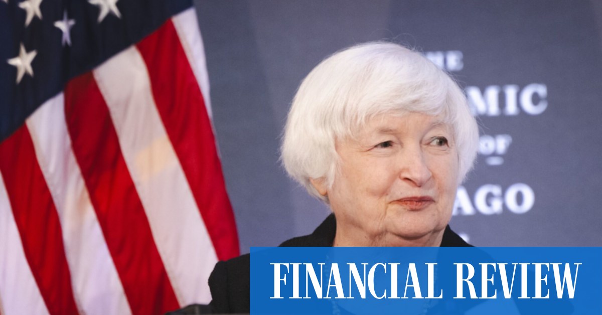 Yellen, criticising Trump, says Biden’s economy has delivered gains