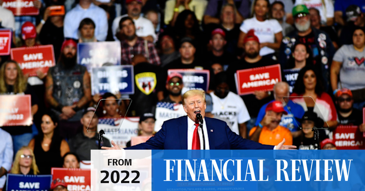 Donald Trump blasts Joe Biden at Pennsylvania rally, keeps hinting at ...